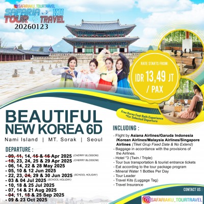 BEAUTIFUL NEW KOREA 6D 2025